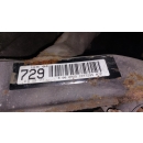 Komplette Hinterachse Hinterachsträger Mercedes R129 SL 1293501508