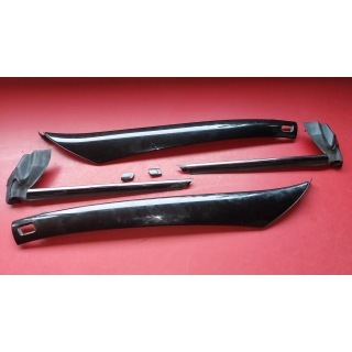 2x Blende A-Säule Dachträger-Vorbereitung Mercedes R230 SL 197 obsidianschwarz