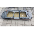 Sitzbezug Sitzbank Leder schwarz hinten Mercedes W126 SE...