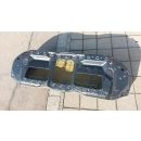 Sitzbezug Rücksitzbank Amaretta schwarz hinten Mercedes W126 1269204121 7156