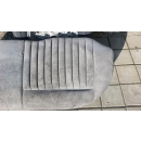 Sitzbezug Rücksitzbank Amaretta schwarz hinten Mercedes W126 1269204121 7156