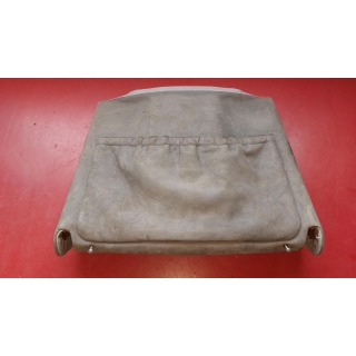 Verkleidung Sitz Lehne hinten Tasche schwarz Amaretta Mercedes W126 1269107239