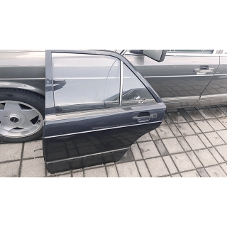 Tür rostfrei hinten links 199 blauschwarz Mercedes 190 W201 2017300705