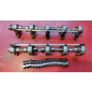 2x Nockenwelle 16x Kipphebel ORIGINAL Mercedes R107 420...