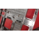 Zebrano Holz Blende NEU Mittelkonsole Fensterheber Mercedes W124 1246801289