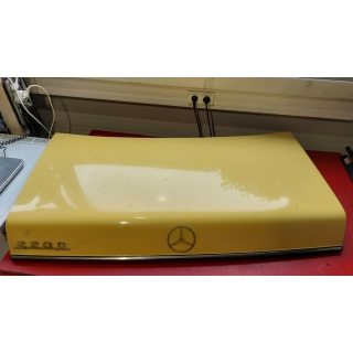 Heckdeckel Kofferraumdeckel gelb Mercedes W123 Coupe Limo 1237500675