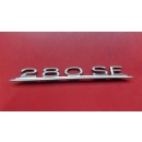 Emblem 280SE Schriftzug Firmenzeichen original Mercedes W108 W109 1088170315