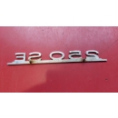 Emblem 250SE Schriftzug Firmenzeichen original Mercedes W108 W109 1088170115