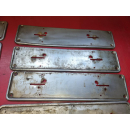 12x Kennzeichenplatte ORIGINAL Mercedes W108 W109 W111 W114 W115 W123 W116 R107
