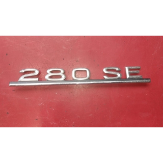 Emblem 280SE Firmenzeichen Typenschild Heckdeckel Mercedes W116 1168170115