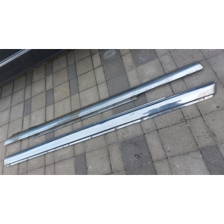2x Blende Einstieg Zierleiste Chrom Mercedes W111 W112 Coupe Cabrio