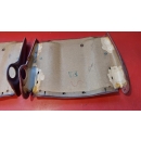 2x Verkleidung Sitz Lehne rot Softleder Mercedes W126 SE 1269107539 1269107639