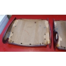 2x Verkleidung Sitz Lehne rot Softleder Mercedes W126 SE 1269107539 1269107639