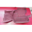 Verkleidung rechts Kofferraum Velours rot Mercedes W126 SE SEL 1266932433 3124