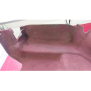 Verkleidung rechts Kofferraum Velours rot Mercedes W126 SE SEL 1266932433 3124