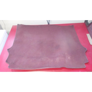 Belag Teppich Kofferraum Velours rot Mercedes W126 SE SEL 1266801842 3124