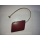 Abdeckung Wagenheberaufnahme vorn rechts rot Mercedes W126 SEC Coupe 1266980230