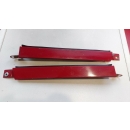 2 Blechstreifen unter Scheinwerfer 582 IMPERIALROT W124...