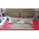 4x Türverkleidung beige hellbraun ORIGINAL Mercedes /8 W114 W115 Limousine