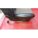 Sitz Fahrersitz Stoff blau Teilleder Mercedes W123 Limousine Kombi 1. Serie