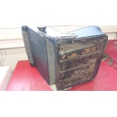 Sitz Beifahrersitz Stoff blau Teilleder komplett Mercedes W110 W111 Heckflosse