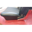 Sitz Beifahrersitz Stoff blau Teilleder komplett Mercedes W110 W111 Heckflosse