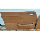 4x Türverkleidung Tabak braun ORIGINAL Mercedes /8 W114 W115 Limousine