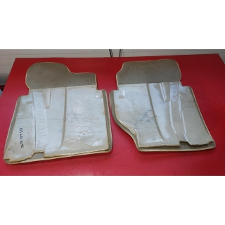 Teppich beige Fußraum hinten rechts links Mercedes W123 1236802741 1236802841