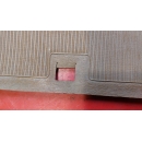 Fußmatte Fußraum Gummi braun hinten ORIGINAL Mercedes W110 W111 1106842514
