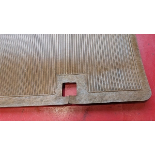Fußmatte Fußraum Gummi braun hinten ORIGINAL Mercedes W110 W111 1106842514 #1