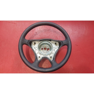 Leder Lenkrad 390mm blau grau Mercedes W202 R129 Mopf 1704600703 1704603203