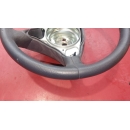 Leder Lenkrad 390mm blau grau Mercedes W202 R129 Mopf 1704600703 1704603203