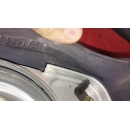 Leder Lenkrad 390mm blau grau Mercedes W202 R129 Mopf 1704600703 1704603203