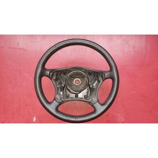 Lederlenkrad schwarz anthrazit Mercedes W220 2204600403 9C29