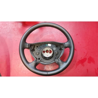 Lederlenkrad bei Airbag schwarz Mercedes W211 2114600203 9C29