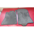 2 Fußmatten Rips Teppich blau Druckknöpfe ORIGINAL Mercedes SL R129