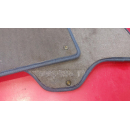2 Fußmatten Rips Teppich blau Druckknöpfe ORIGINAL Mercedes SL R129