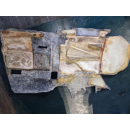 Teppich Fußraum Velours rechts blau Mercedes SL R129 W129 1296801040  5A96