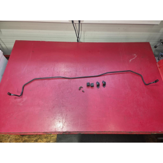 Stabilisator Stabi mit Gummilager hinten rostfrei Mercedes R129 1293261265