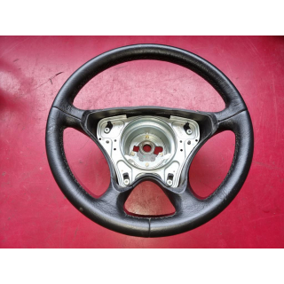 Leder Lenkrad 390mm schwarz Mercedes W202 R129 Mopf 1704600703 1704603203