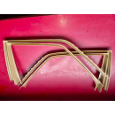 4x Verkleidung Türrahmen Dattel Mercedes W126 SE 1267250371