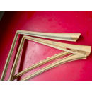 4x Verkleidung Türrahmen Dattel Mercedes W126 SE 1267250371