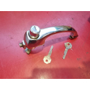 Türgriff links außen mit 2 Schlüssel Chrom Mercedes W110 W111 W112 1107660701