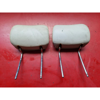 2x Kopfstütze hinten Leder Velours Mercedes W126 SEC Coupe 1269702550 1269702650