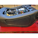 Sitzbezug Lehne Leder schwarz Lüftung Memory Mercedes W212 S212 2129103347 9E43
