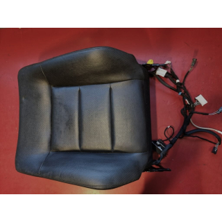 Sitzbezug Lehne Leder schwarz Lüftung Memory Mercedes W212 S212 2129103447 9E43