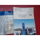 Bedienungsanleitung Bordmappe Wartungsheft Mercedes W124 200 - 300 bis 1989