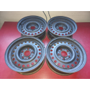 4 Stahlfelgen 6x15 ET 20 ORIGINAL BMW E34 1179030 KPZ SDR