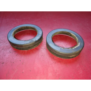 2x Gummiauflage 14 mm, 2 Noppen Federn hinten ORIGINAL Mercedes W126 1153252344
