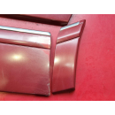 Beplankung komplett Saccobretter rot Mercedes W126 SE 1985 - 1991 8-teilig